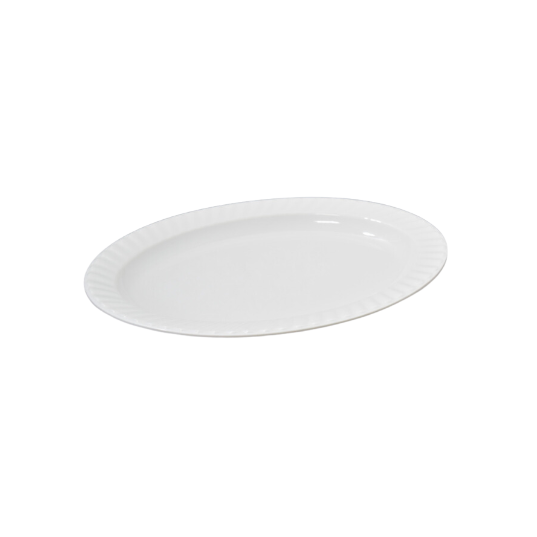 Plato Ovalado Mediano x6 UND