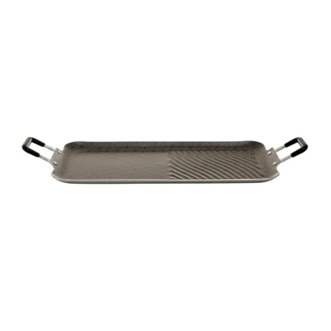Plancha Doble Para Asar Multipropósito