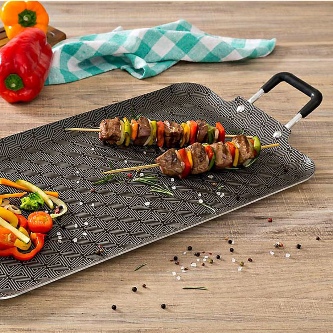 Plancha Doble Para Asar Multipropósito