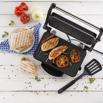 Sanduchera tipo panini grill